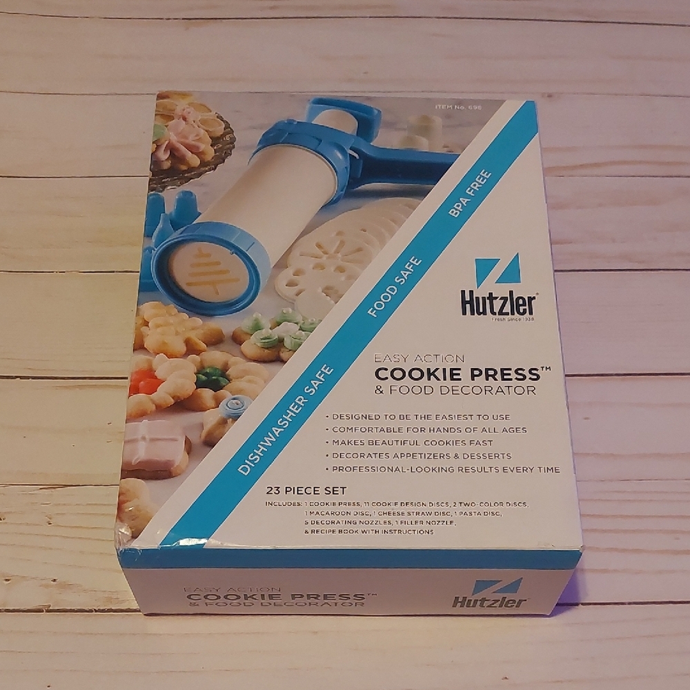 Blue Cookie Press & Food Decorator